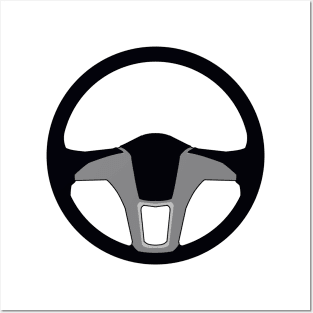 Steering Wheel Car Driving Posters and Art